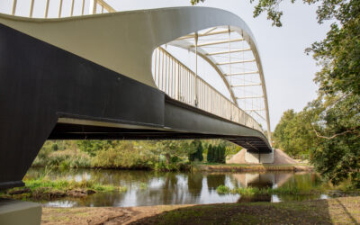 OptemBLOK / optemFRP – cycle and footbridge over river