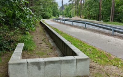 OptemFROG – district road infrastructure works